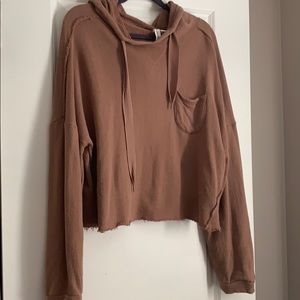 Cropped sweatshirt